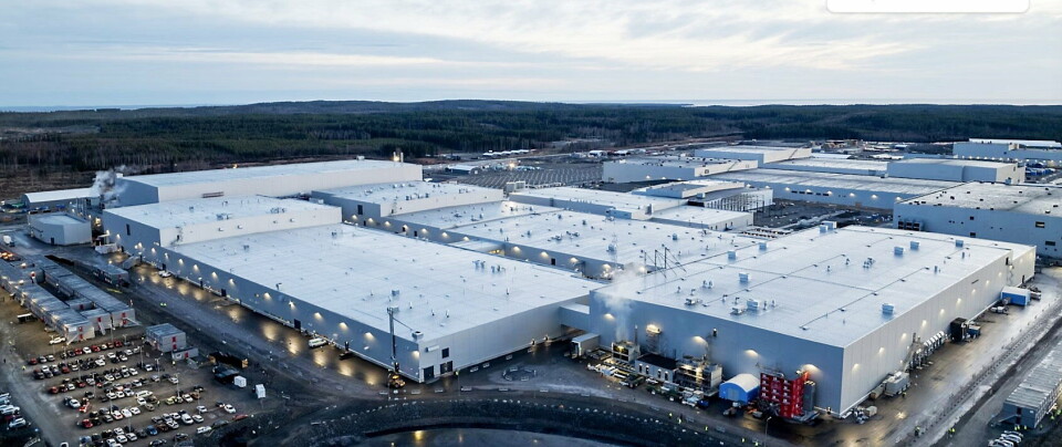 BATTERIFABRIKK: Northvolt-eventyret er satt under prøve, men reddet inntil videre etter at eierne går inn med mer penger.