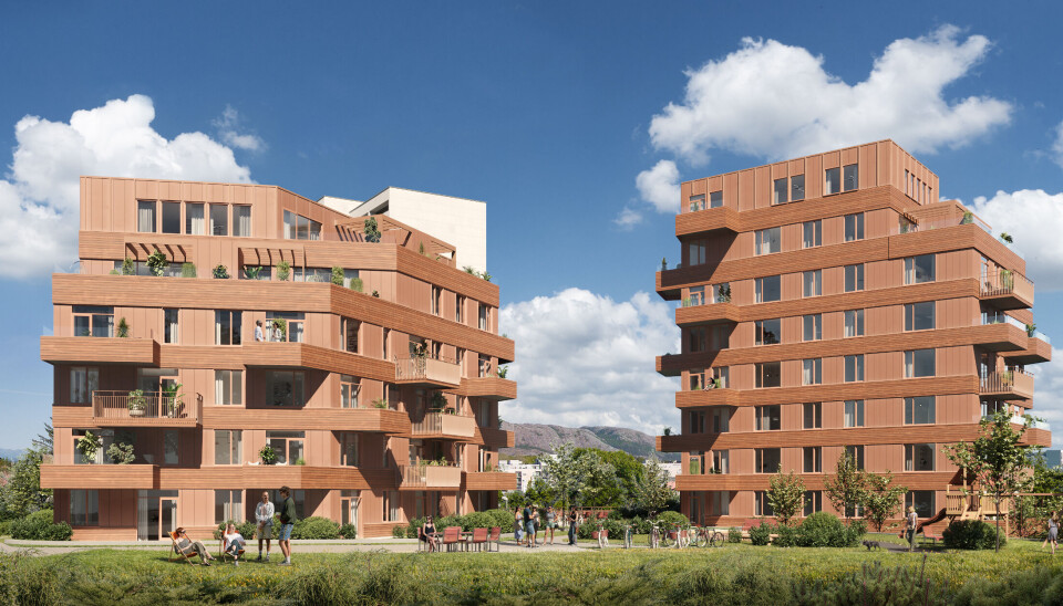 NYE BOLIGER: Eikeparken i Stavanger.