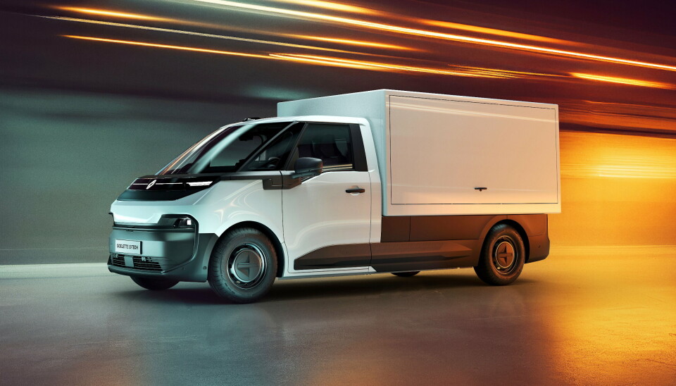 RENAULT GOELETTE: Chassis-versjonen får elektrisk kraftuttak.