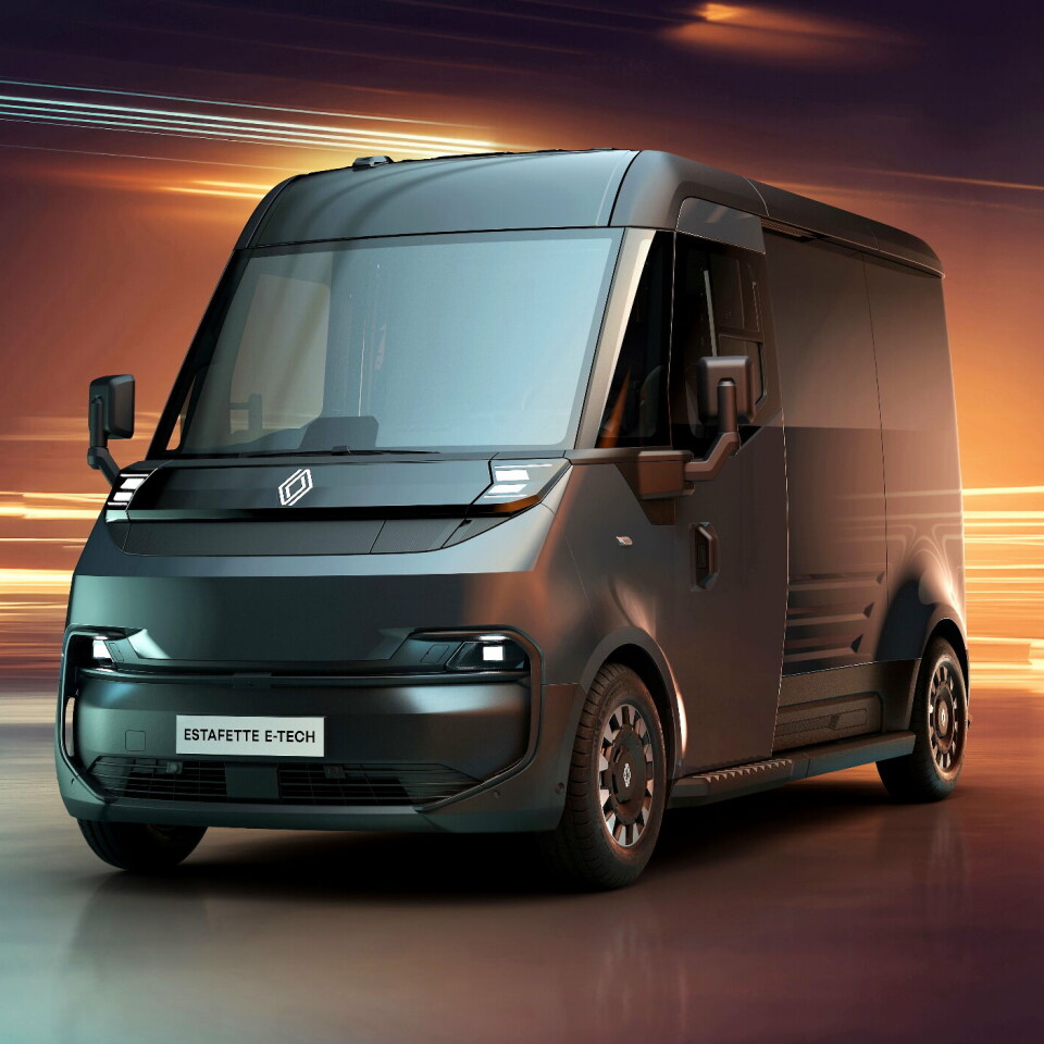 RENAULT ESTAFETTE: Blir 2,6 meter høy, men kompakt ellers.