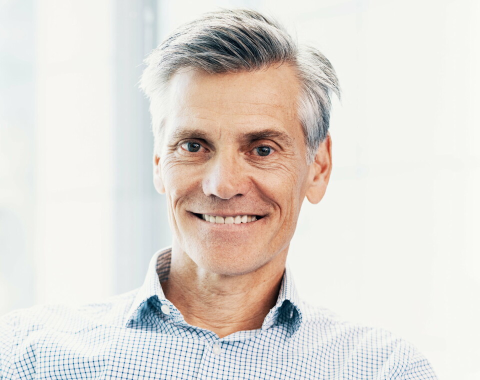 NY KONSERNSJEF: Som konstituert konsernsjef skal han lede 5500 medarbeidere som daglig jobber med å holde jernbanen i gang.