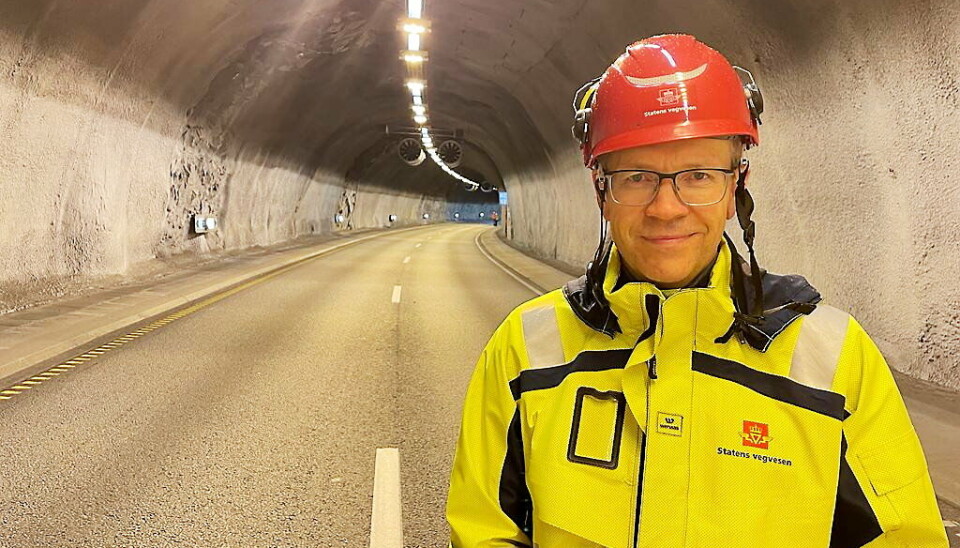 PROSJEKTLEDER: Ole Pedro Myklebostad i Statens vegvesen i rv. 555 Lyderhorntunnelen.