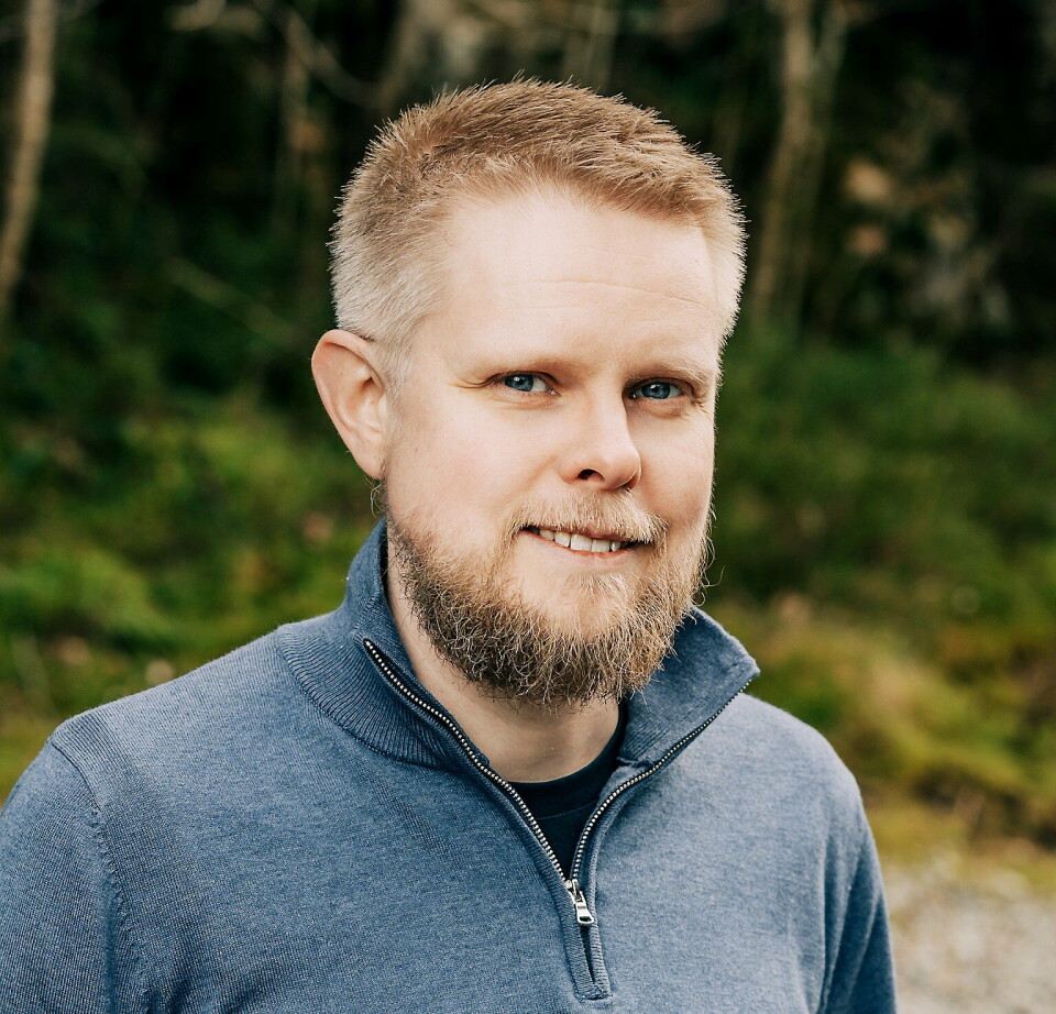 AVDELINGSLEDER: Stian Astad Sørngård i Trafsys AS.