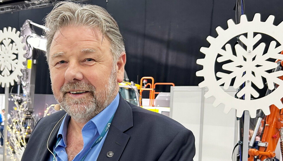STYRELEDER: Øystein Hope er styreleder i Maskinentreprenørenes Forbund (MEF).
