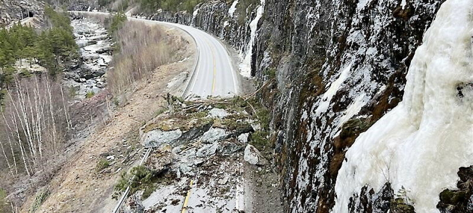 E6 Gudbrandsdalen er stengt inntil videre