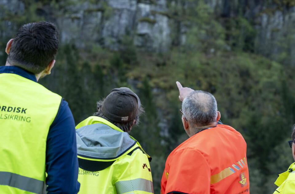 OMFATTENDE: Prosjektet er stort og omfattende, og fjellsikring er en del av totalen. Dette skal settes i gang nå.