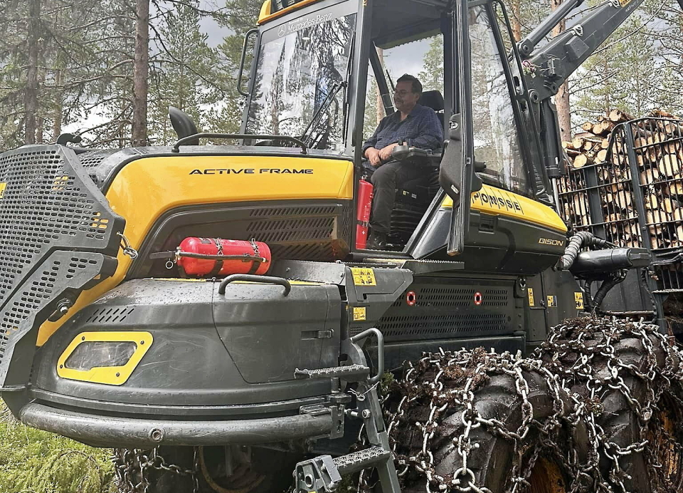 GM Skogdrift: Mye har skjedd siden første Ponsse-maskinen i 1994