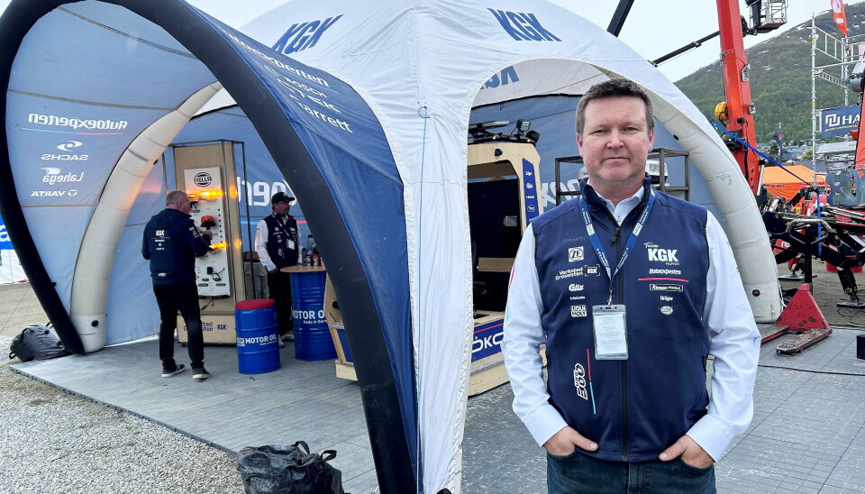 STYRER I NORD: Ronny Indal leder nye Verkstedgrossisten Tromsø AS.