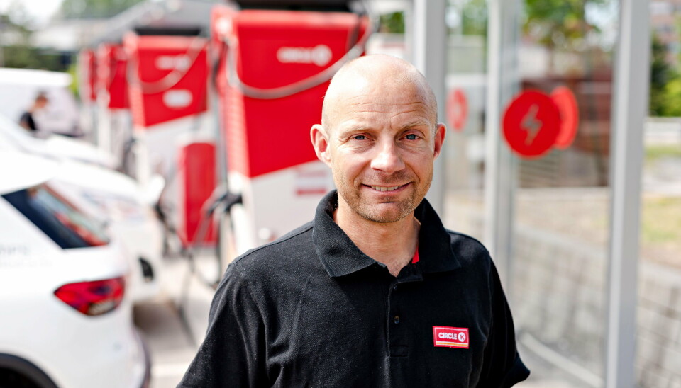 LADESJEF: Anders Kleve Svela, ladesjef i Circle K Norge.