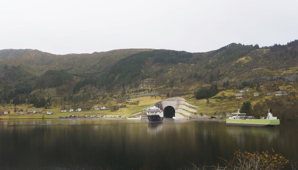 PROSJEKTET SKRINLEGGES: Regjeringen vil skrinlegge Stad skipstunnel i neste statsbudsjett som legges frem onsdag, men også for godt og for all fremtid.