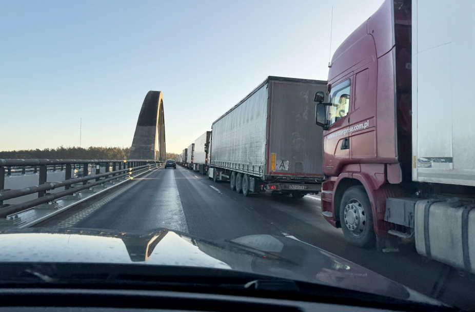Svinesund presset av tungtransport