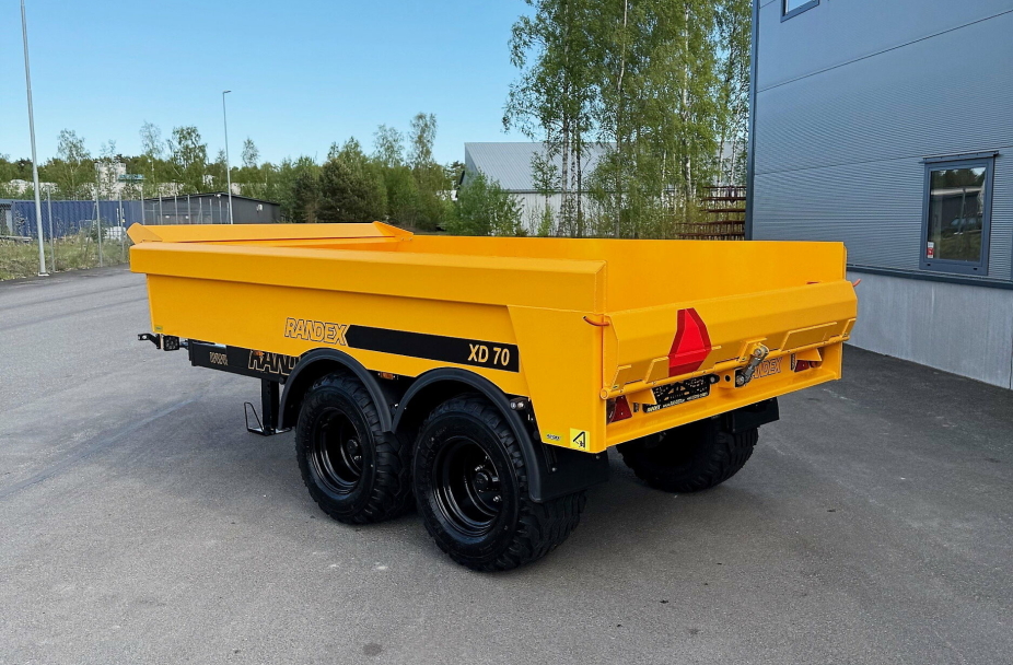 Lansert: Ny mindre dumperhenger for hjulgravere