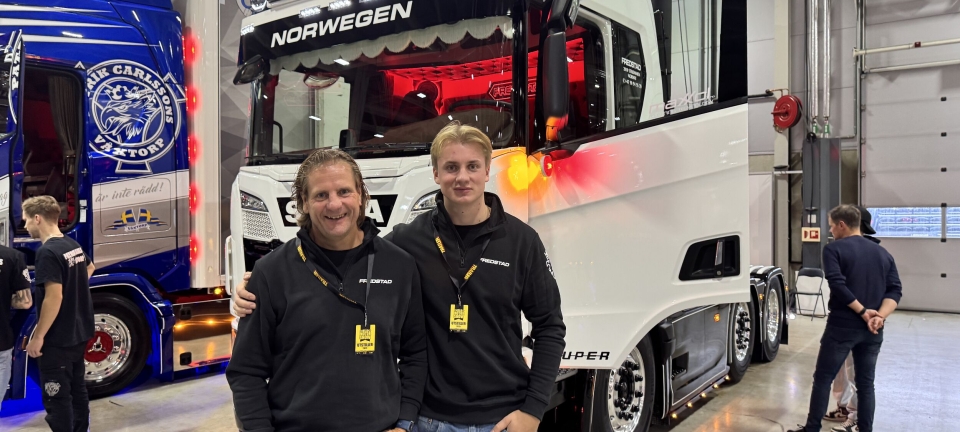 Neste generasjon bak rattet i Fredstad Logistikk