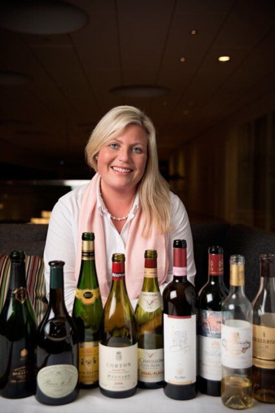 BREDT: - Vi ønsker å være ledende innenfor et bredt sortiment fra aperitiff til avec, sier Monica Andersen. BREDT: - Vi ønsker å være ledende innenfor et bredt sortiment fra aperitiff til avec, sier Monica Andersen.