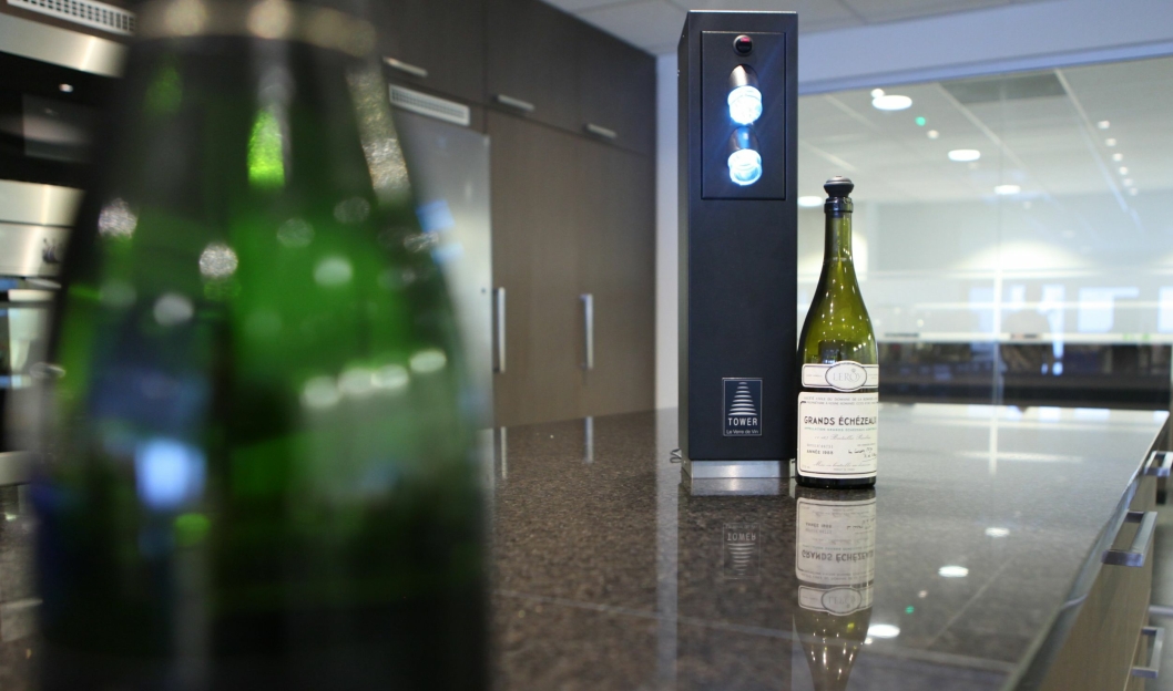 HOLDBART: Le Verre de Vin-systemet er stille og varer ifølge Tveit i minst ti år.