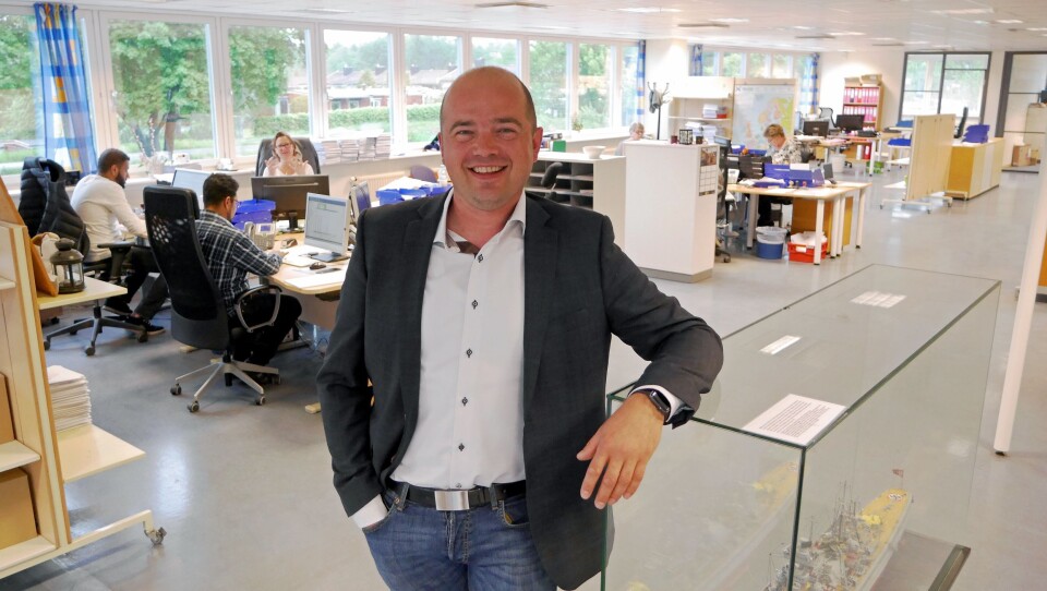 FORNØYD: Administrerende direktør i Toten Transport Oslo AS, Erlend Pekeberg, har ledet siste fase av fusjoneringsprosessen med Nordcarrier. FORNØYD: Administrerende direktør i Toten Transport Oslo AS, Erlend Pekeberg, har ledet siste fase av fusjoneringsprosessen med Nordcarrier.