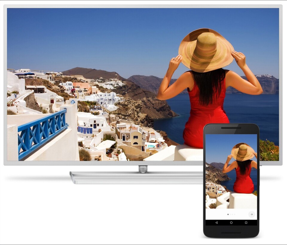 INNEBYGGET: Med innebygget Chromecast blir det enkelt for gjestene å se sitt favorittinnhold, og billigere for hotellet. INNEBYGGET: Med innebygget Chromecast blir det enkelt for gjestene å se sitt favorittinnhold, og billigere for hotellet.