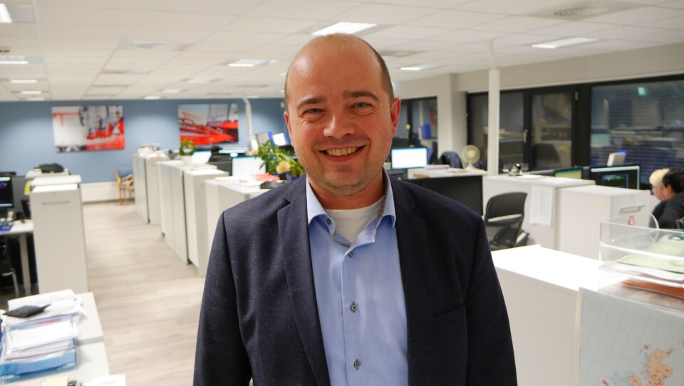 FORNØYD: Administrerende direktør Erlend Pekeberg er fornøyd med fusjoneringsprosessen. FORNØYD: Administrerende direktør Erlend Pekeberg er fornøyd med fusjoneringsprosessen.