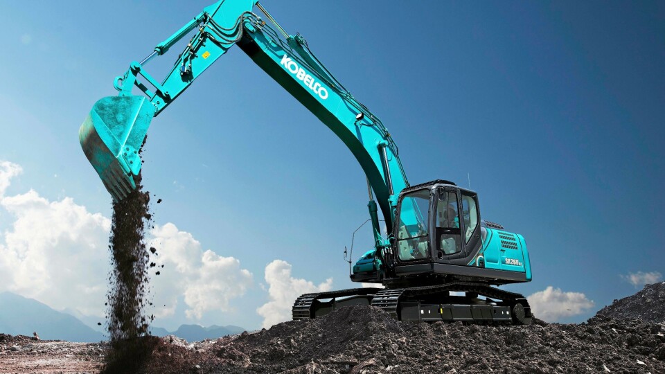 Illustrasjonsbilde av Kobelco SK260LC-10. Foto: Kobelco