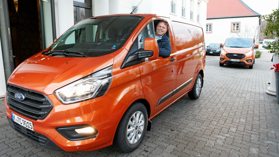Johnny Løvli i Ford Norge er fornøyd med den nye bilen som kommer til Norge i mars 2018.