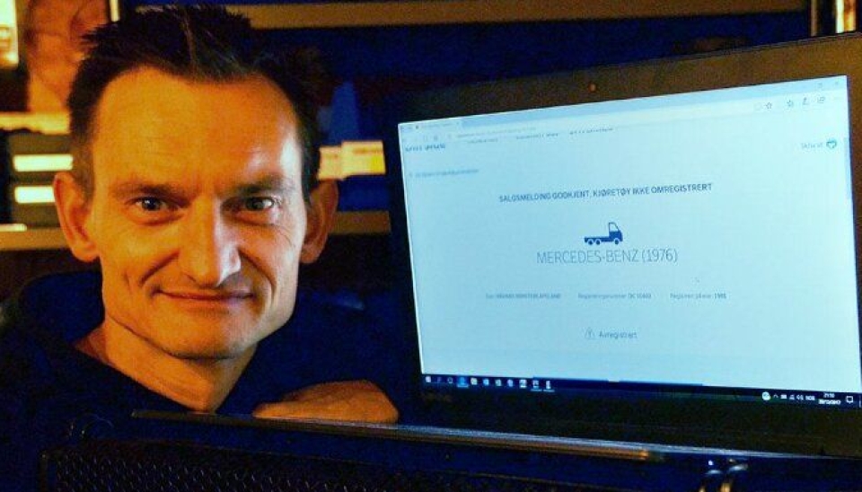 Hvor mange lastebiler eier du egentlig uten å vite om det? Det kan lønne seg å sjekke «Min side» på Statens vegvesens nettsider. Foto: Gunnar Apeland