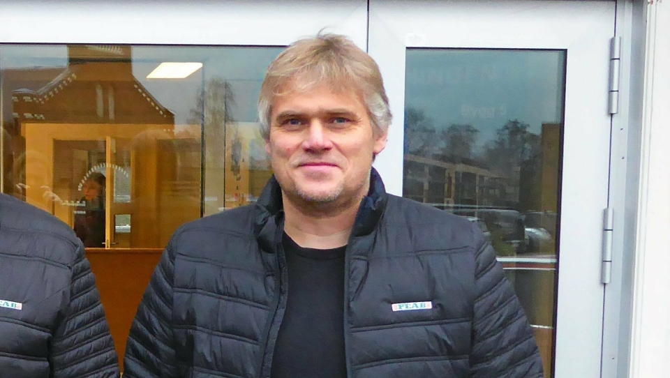 1. januar 2018 tok Petter Solli over som distriktssjef for Peab i Telemark og Vestfold. Foto: Peab