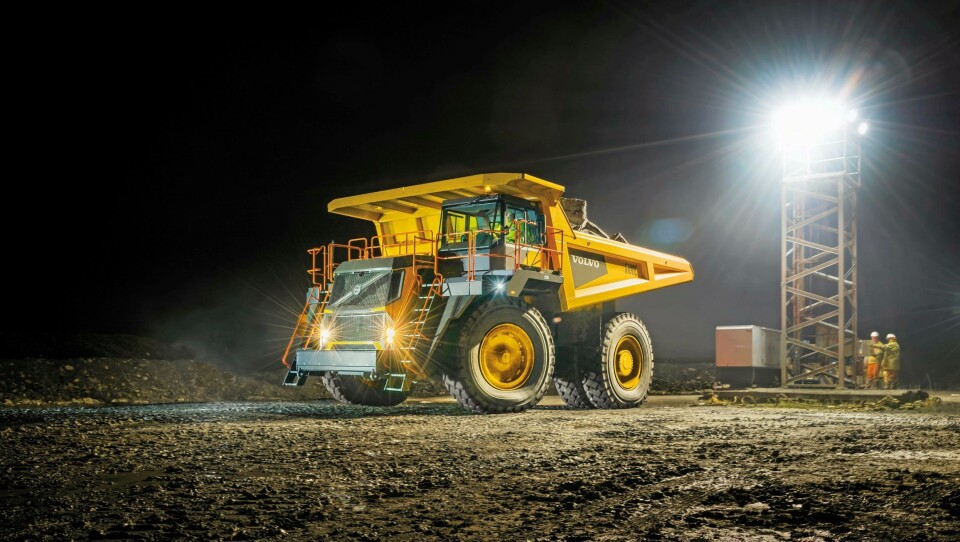 NYTT PRODUKT: Tipptruckene blir nytt produkt for Volvo CE i nyere tid.