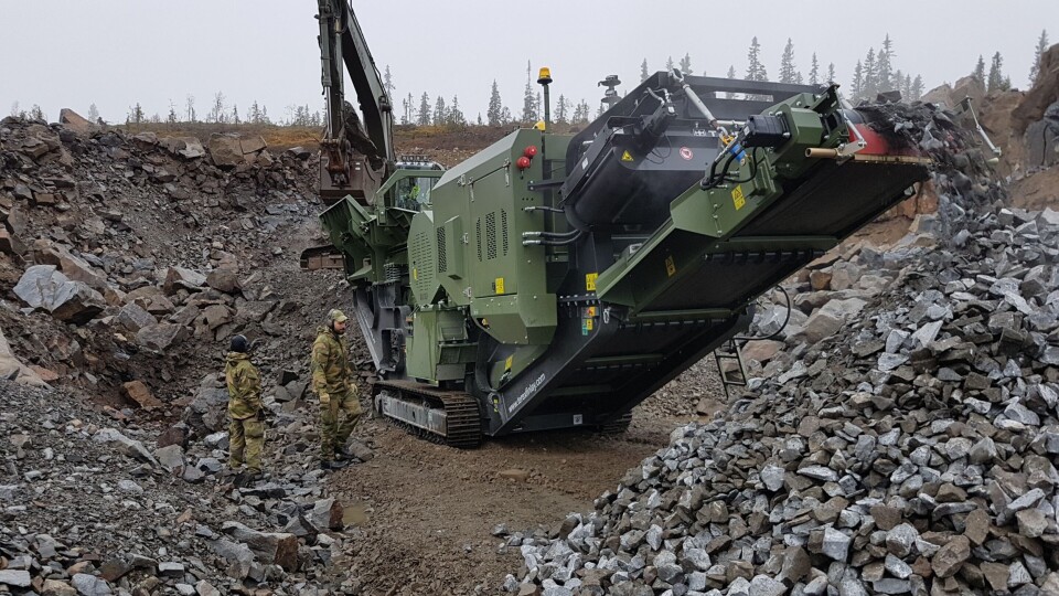 Bilde fra overlevering med opplæring.