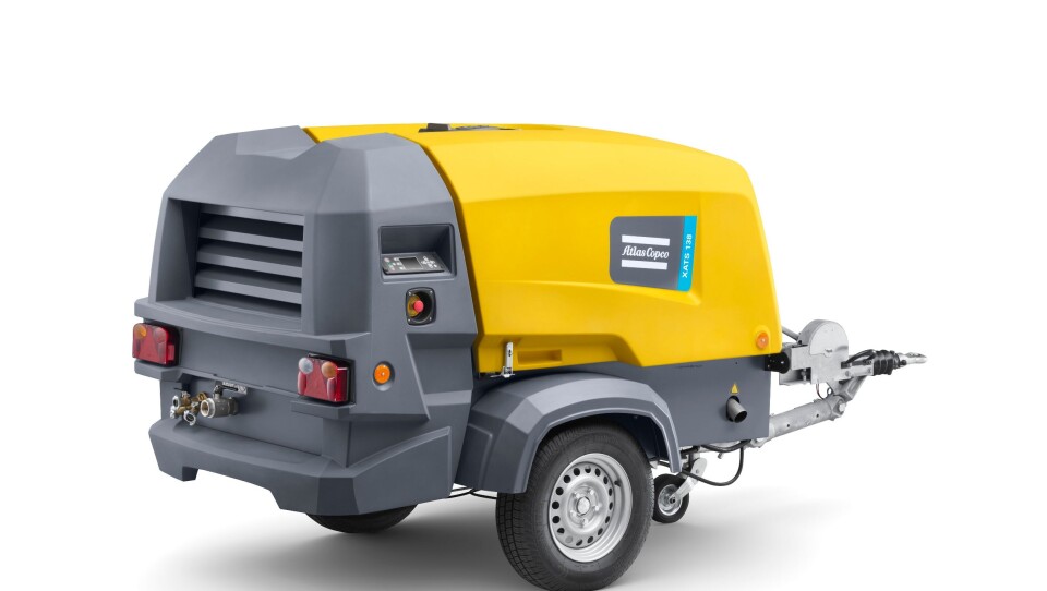 Atlas Copcos XATS 138 kommer nå med den siste og mest robuste Hardhat-designen som standard.