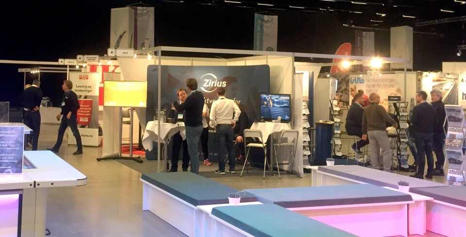 Arctic Entreprenør 2016, 19. til 21. januar. Bilde fra utstillerområdet.