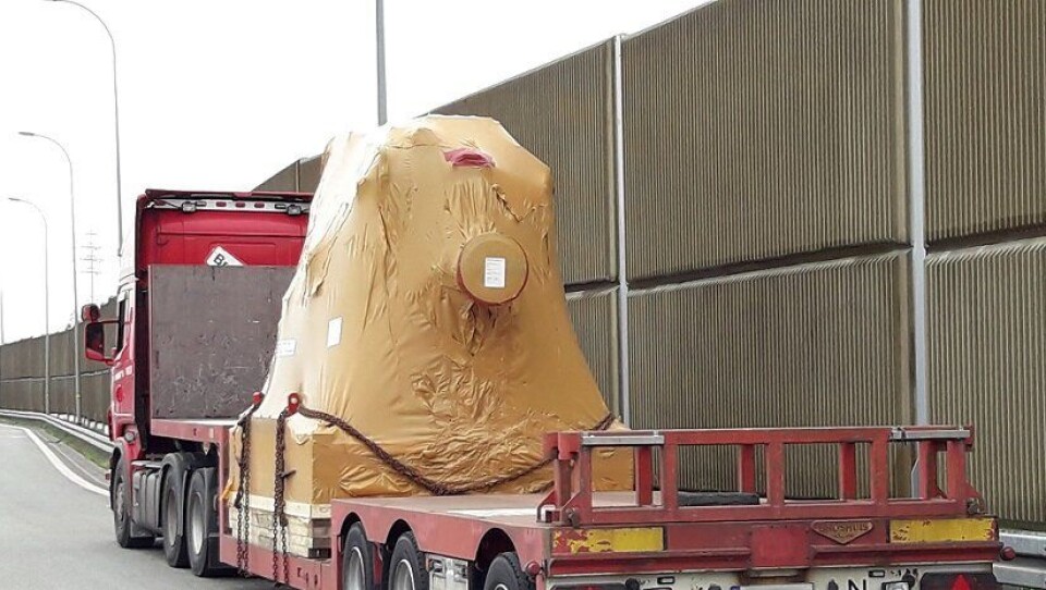 Denne norske transporten hadde ikke papirene i orden i Polen.