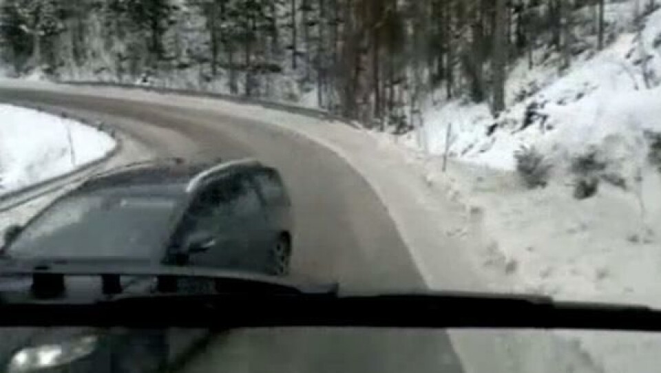 Her går det galt for russeren