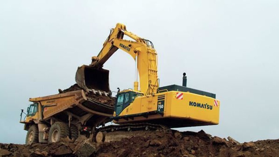 Illustrasjonsbilde fra Elkems kvartsittbrudd i Austertana i Finnmark.