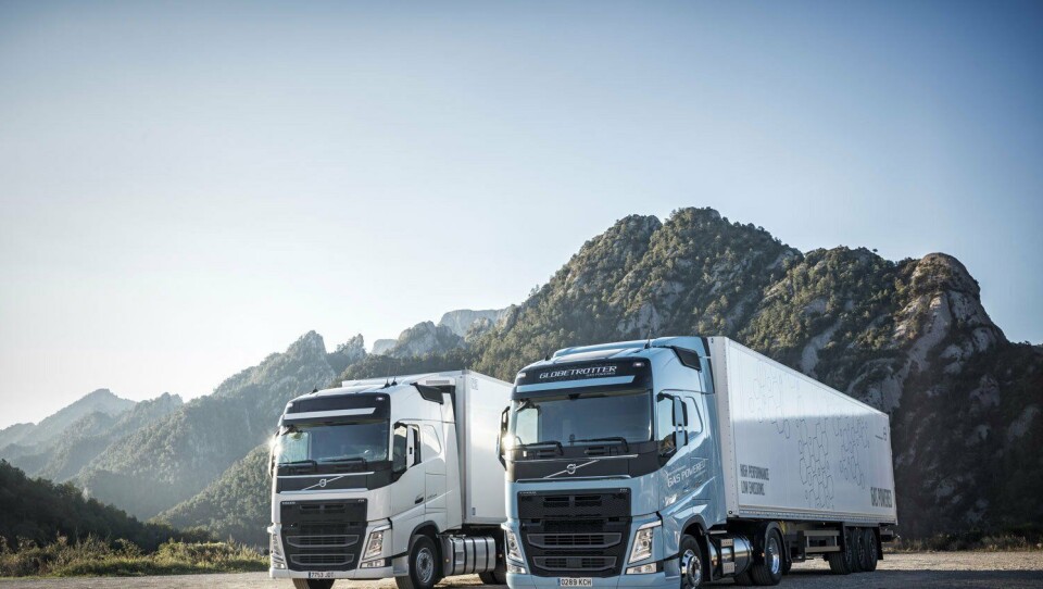 Volvo lanserte LNG-versjoner av FM og FH i oktober 2017. Disse er ikke i salg ennå, men kan bli en del av statistikken for 2018.