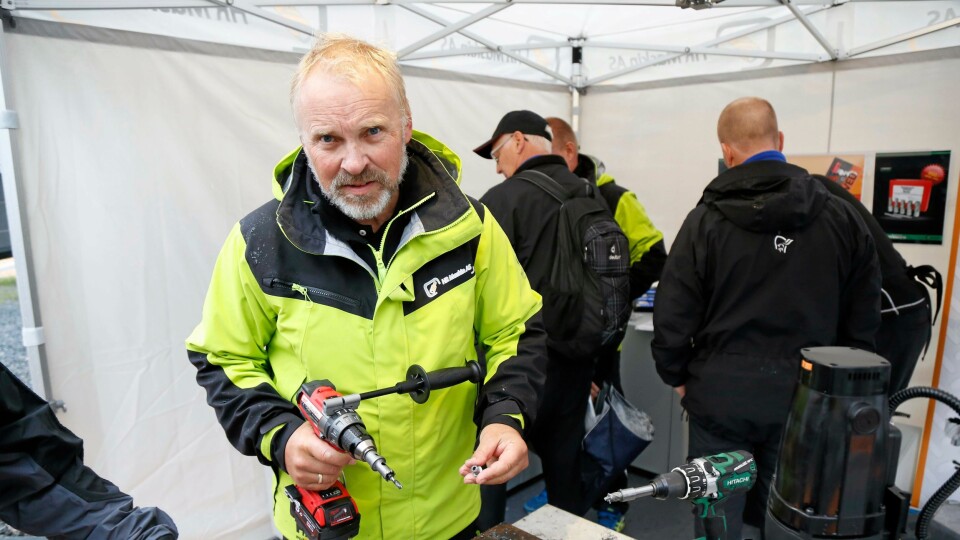 DEMO: Aage Solbrekke og HR Maskin boret opp mange hull under årets Dyrsku’n.
