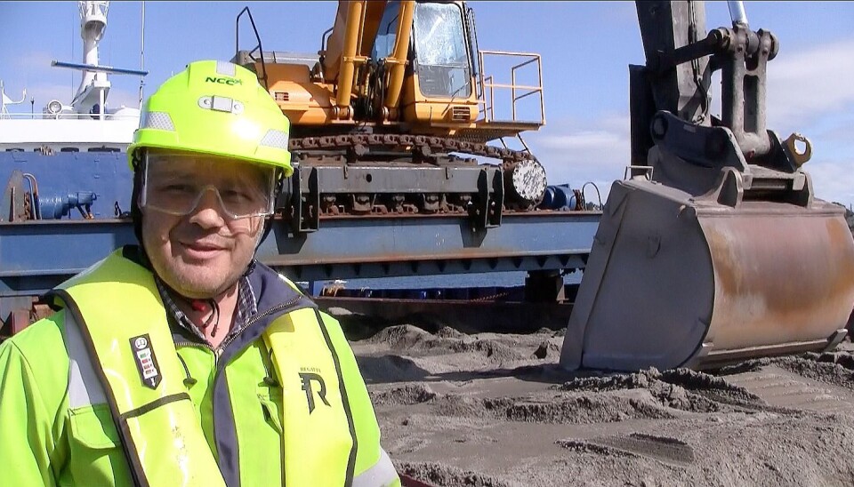 Ronny Sørås, avdelingsleder steinmaterialer i NCC Industry.