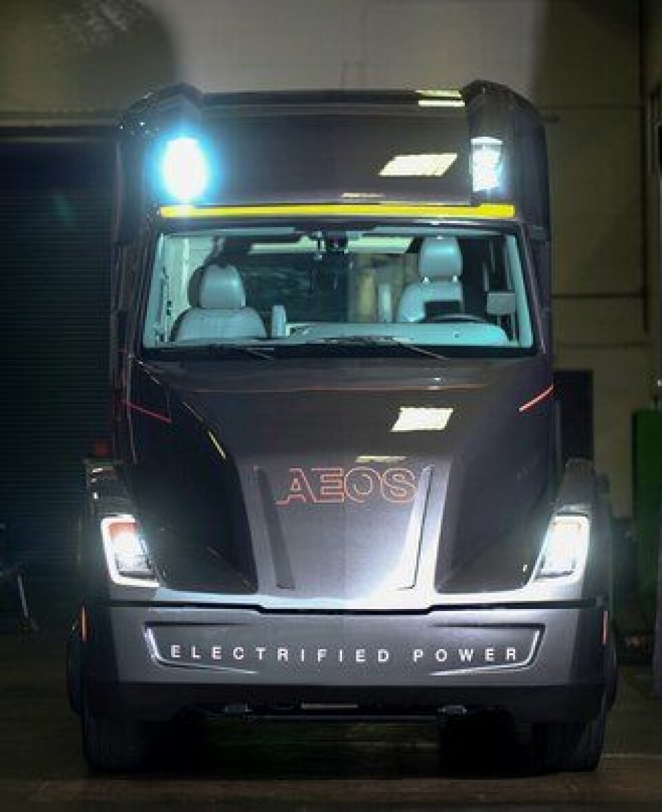 Konseptbilen Cummins Aeos skal gi Cummins nyttig informasjon om potensialet til elektrisk drevne lastebiler i daglig bruk.