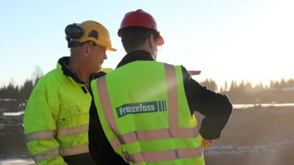 Omsetningen av pukk, som her ved Franzefoss-anlegget på Steinskogen, økte markant i 2016.