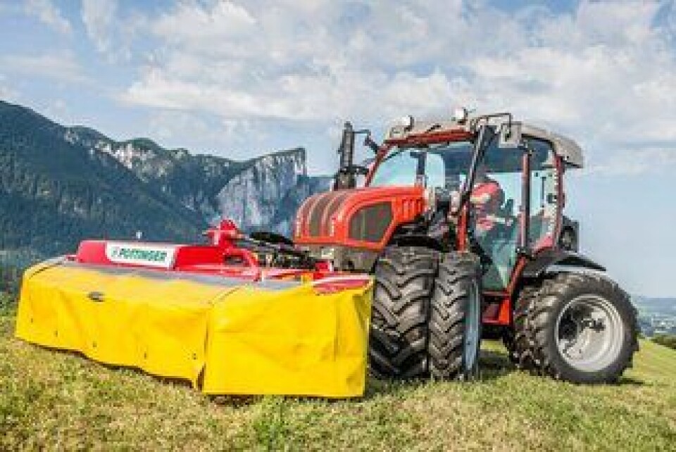 Mounty 110 V er utviklet i fjellandet Østerrike og kommer seg frem!