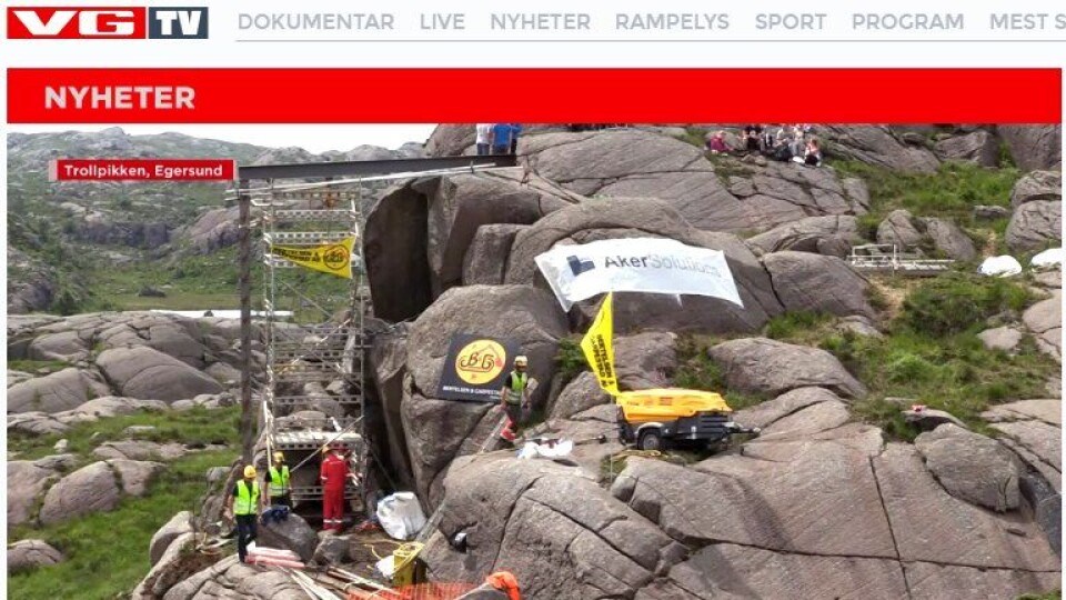 Følg gjenreisingen av Trollpikken