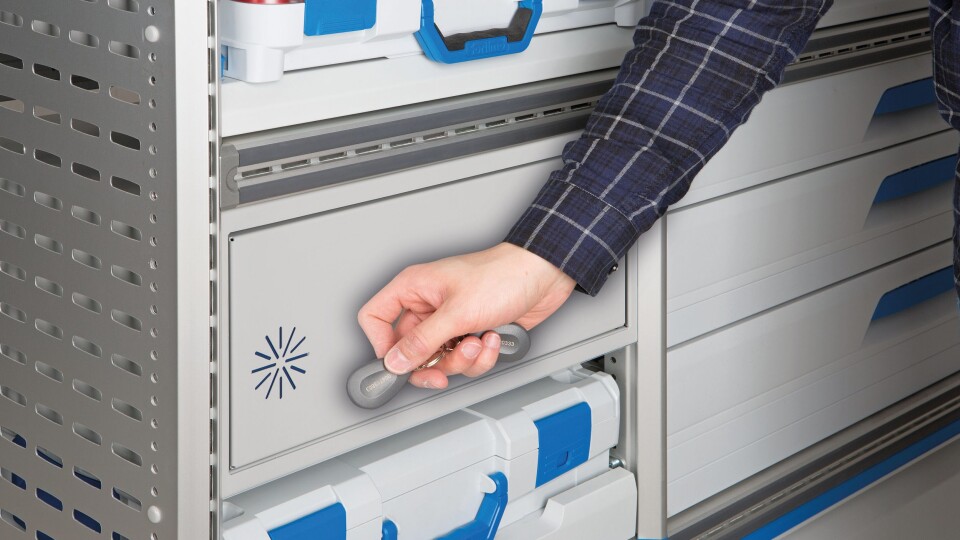 Sikkerhetsboksen Safe RFID.