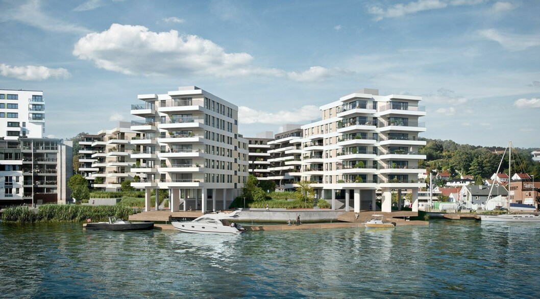 Nye Kilen brygge. Nye Kilen brygge.