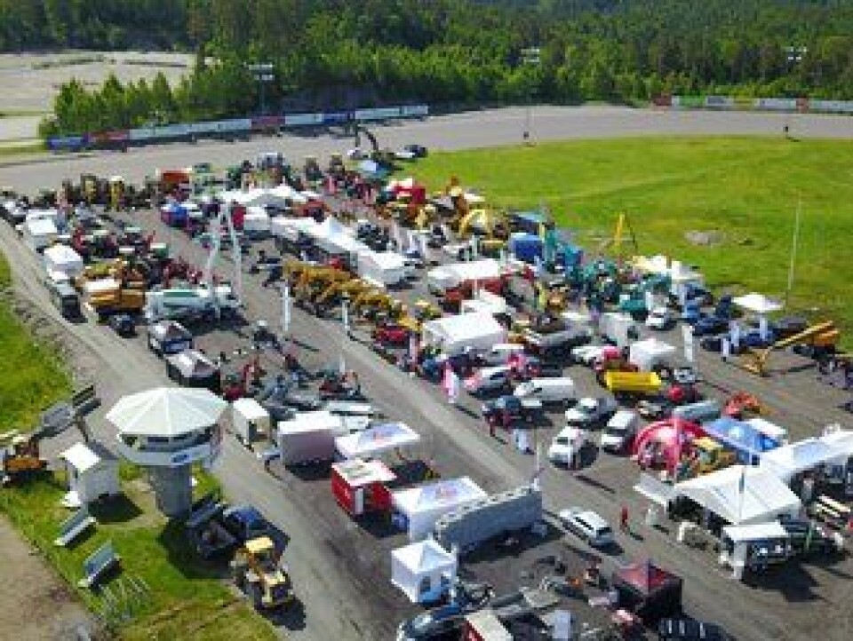 Alle de 70 utstillerplassene på Anleggsmessa er fylt opp.