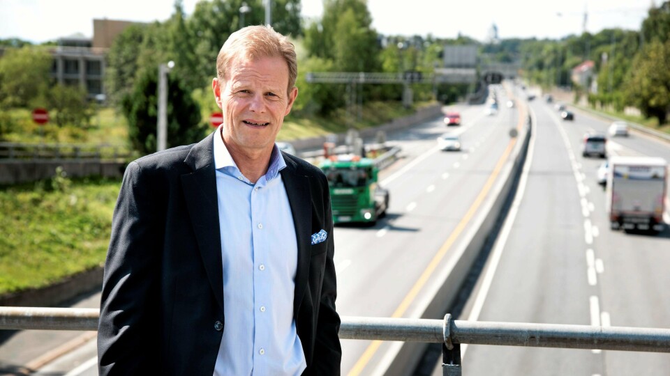 Adm. direktør Are Kjensli i NHO Logistikk og Transport er kjempefornøyd med en godspakke på 23 milliarder kroner.