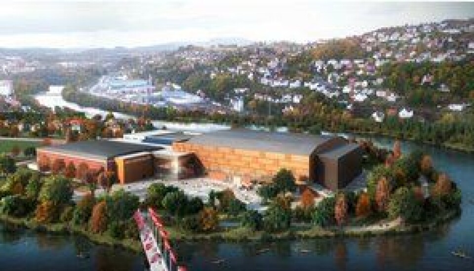 Nye Nidarøhallen.