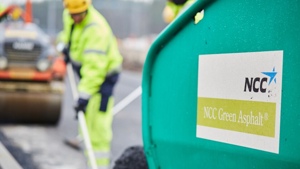NCC asfalterer for Kristiansand kommune