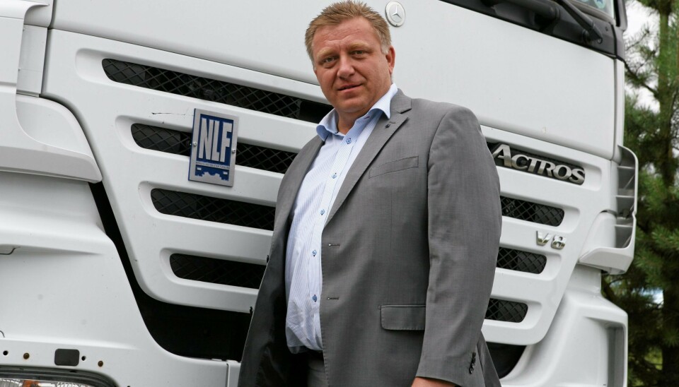 Lastebilgeneral Geir A. Mo føler presset sterkere enn noen gang. Lastebilgeneral Geir A. Mo føler presset sterkere enn noen gang.