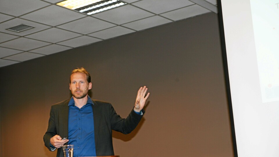 – Hydrogen er tingen understreket Martin Kirkengen, avdelingsleder ved Institutt for energiteknikk (IFE), på Zeros tungtransportforum nylig. – Hydrogen er tingen understreket Martin Kirkengen, avdelingsleder ved Institutt for energiteknikk (IFE), på Zeros tungtransportforum nylig.