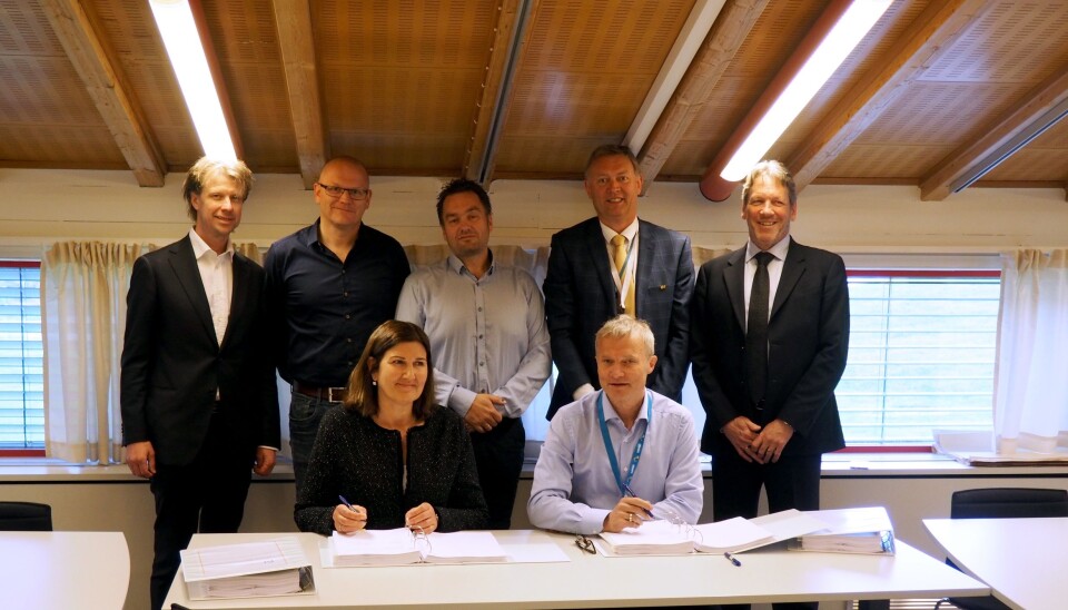 Nye Veier signerte kontrakt med Hæhre Entreprenør