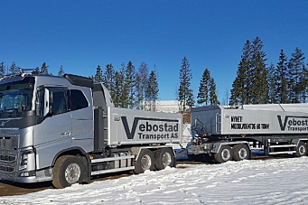 Vebostads nye modulvogntog - nyttelast 38,3 tonn